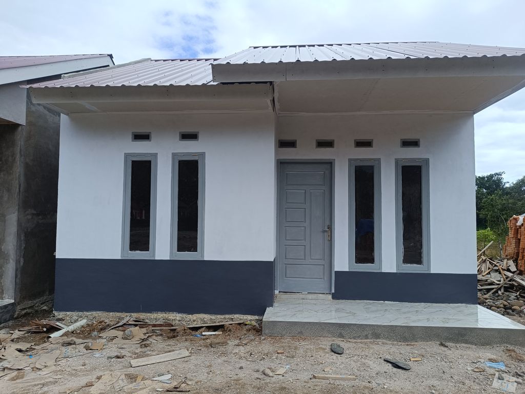 foto tampak rumah tipe 36 perumahan PERUMAHAN ABI BERTA