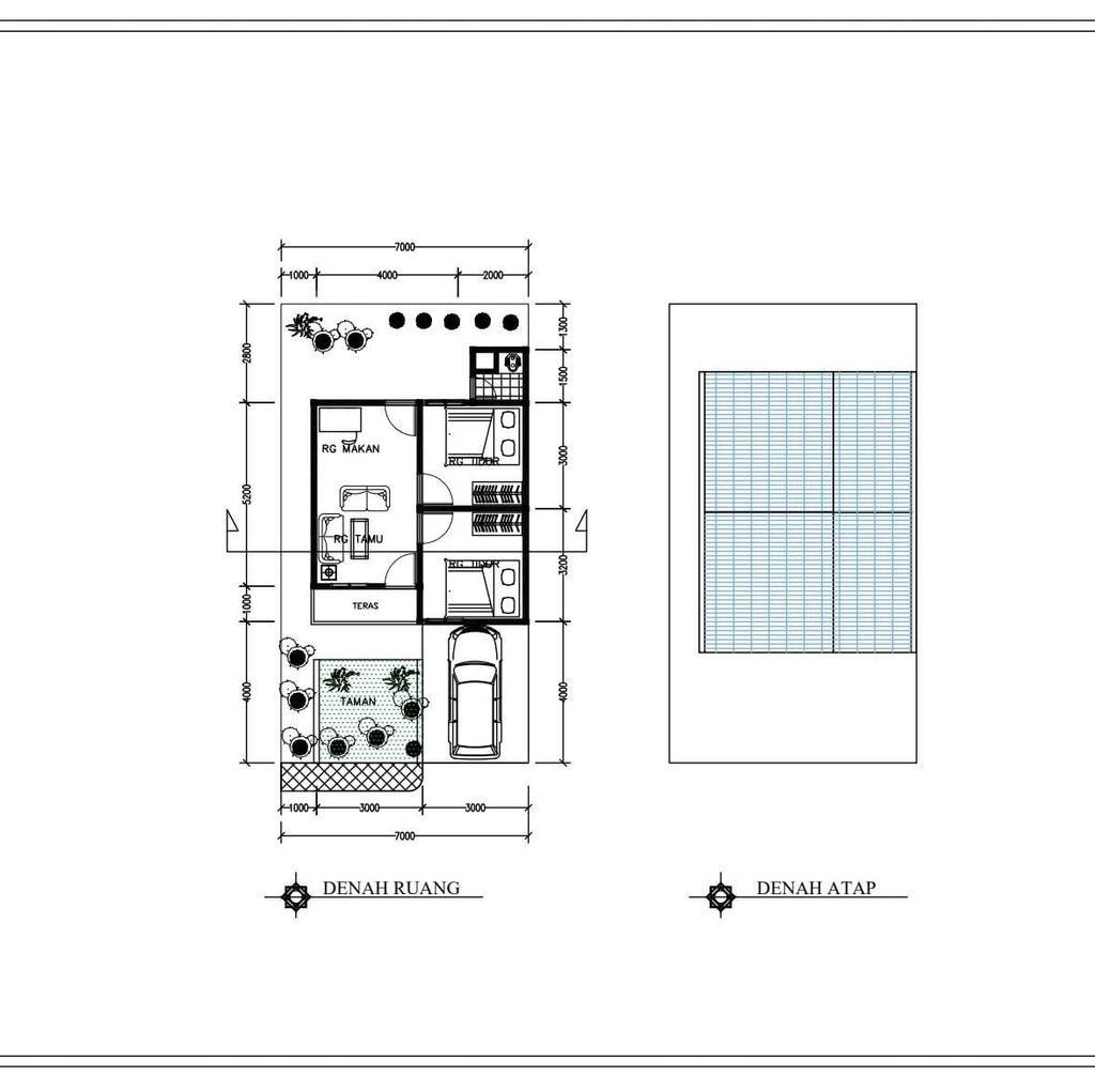 foto denah rumah tipe 36 perumahan BABEL RESIDENCE IV