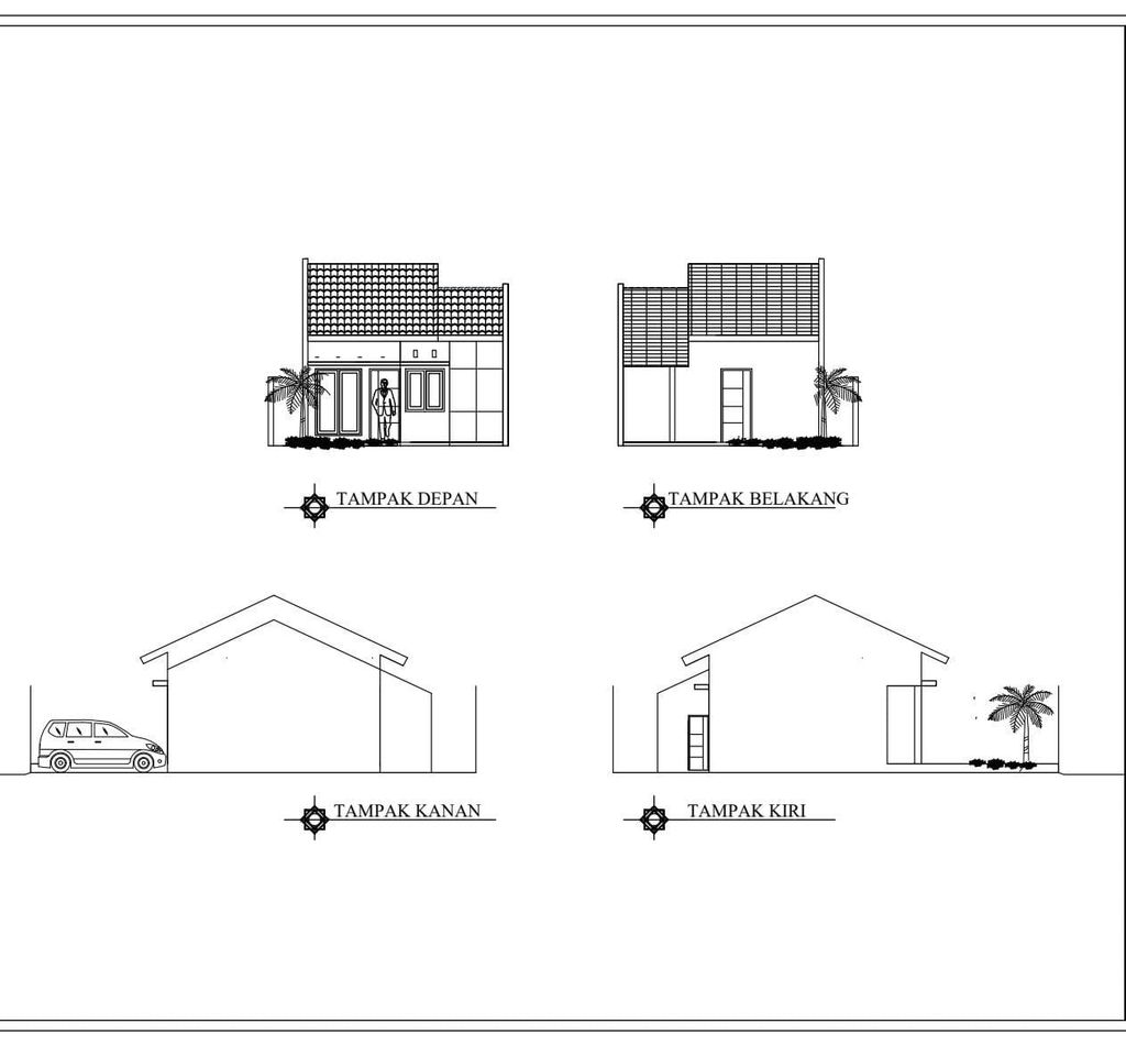 foto tampak rumah tipe 36 perumahan BABEL RESIDENCE IV