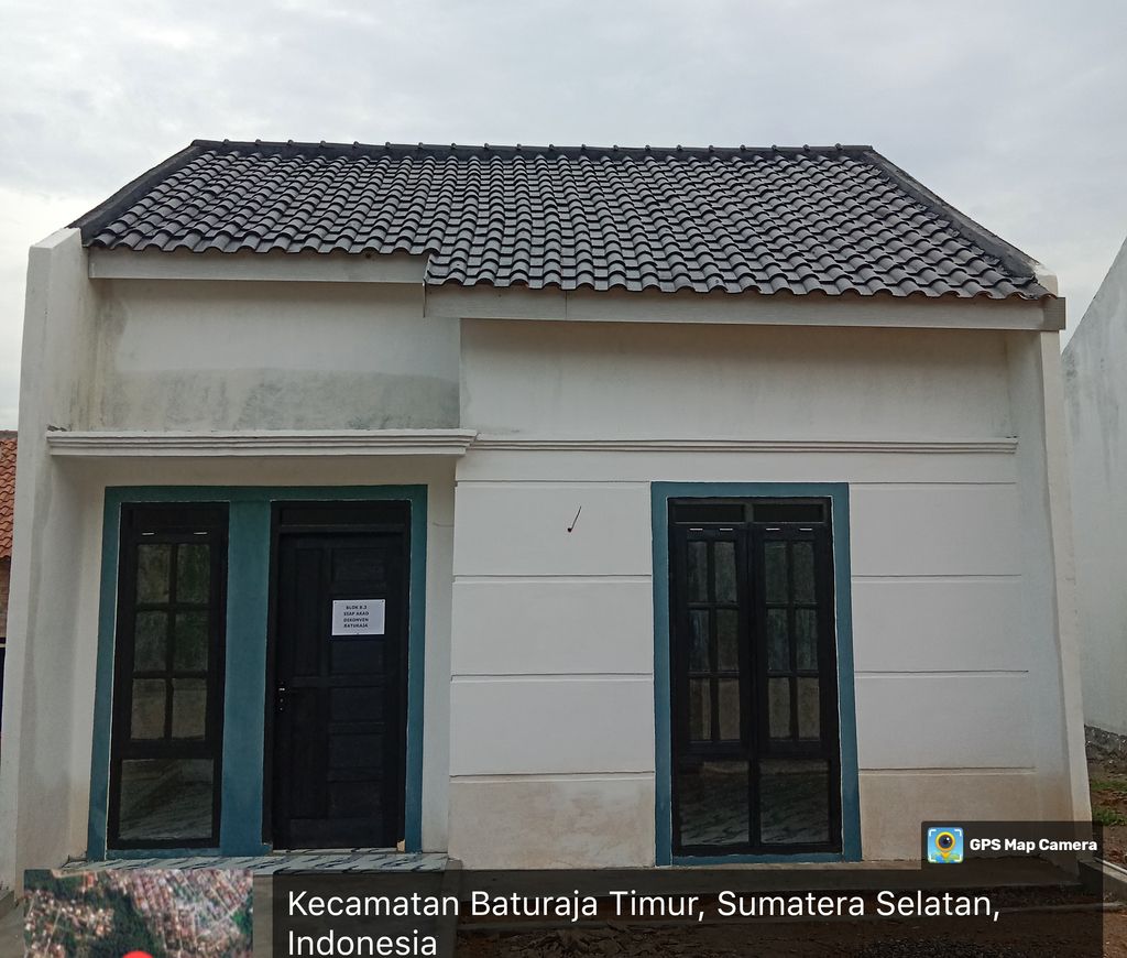 foto tampak rumah tipe RSH 36 perumahan KAPURAN HIJAU ASRI III