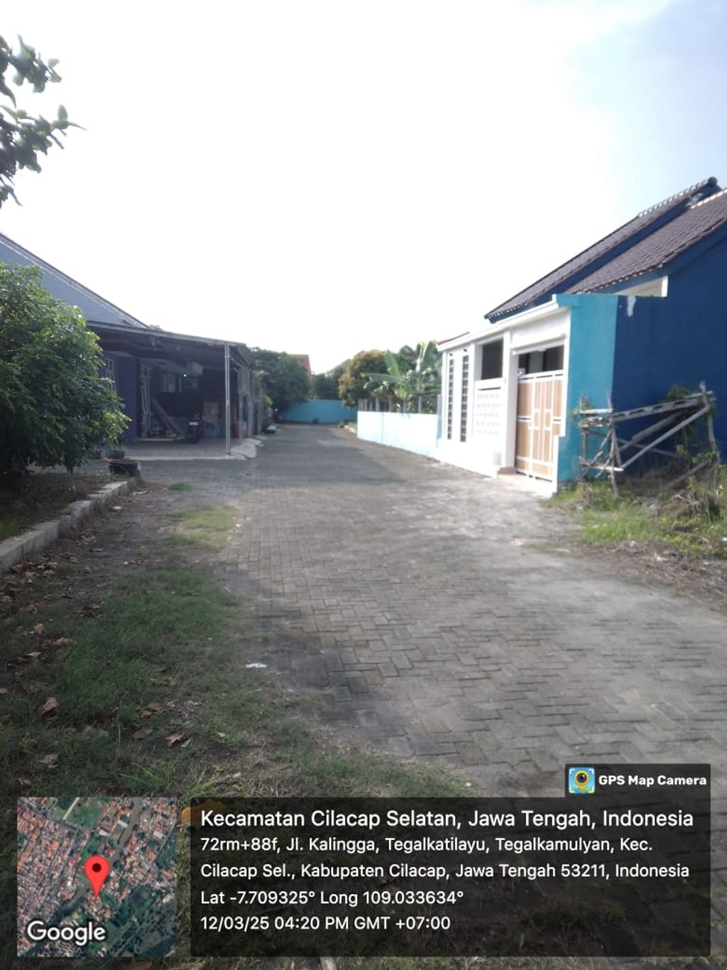 foto posisi tengah perumahan CITRA GARDEN CLUSTER
