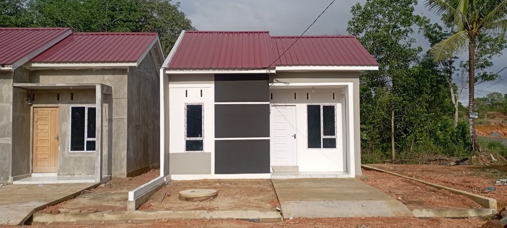 foto contoh rumah perumahan GRIYALOKA ASRI