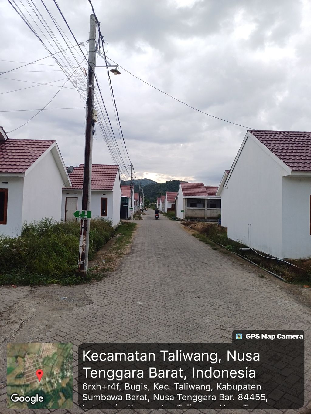 foto posisi tengah perumahan Bhayangkara Residence Baiti Jannati Taliwang