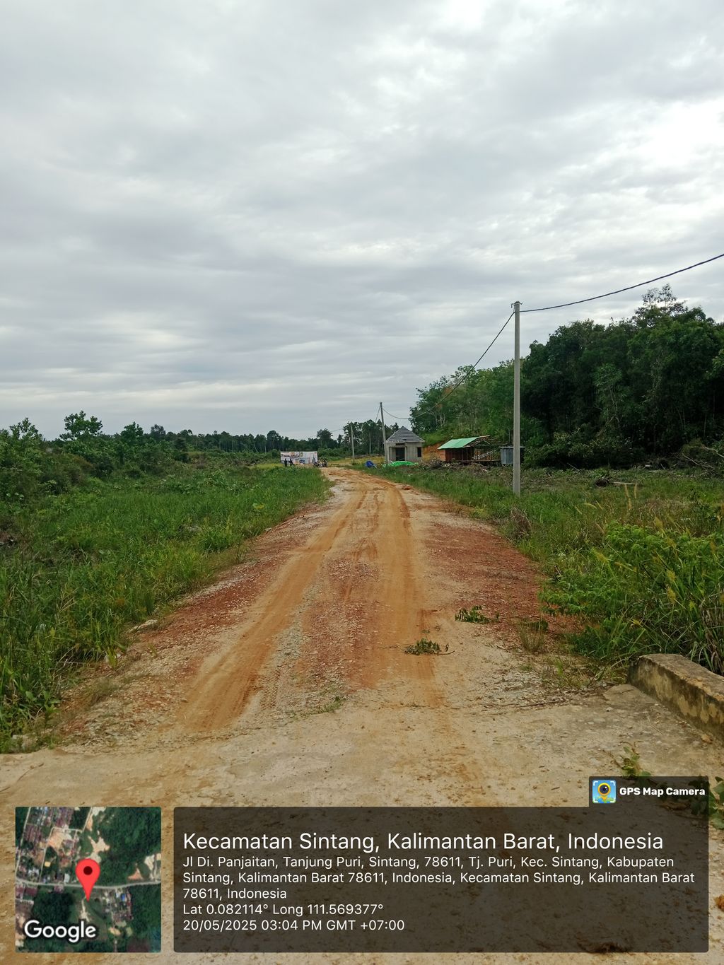 foto posisi tengah perumahan HARMONI VILLAGE