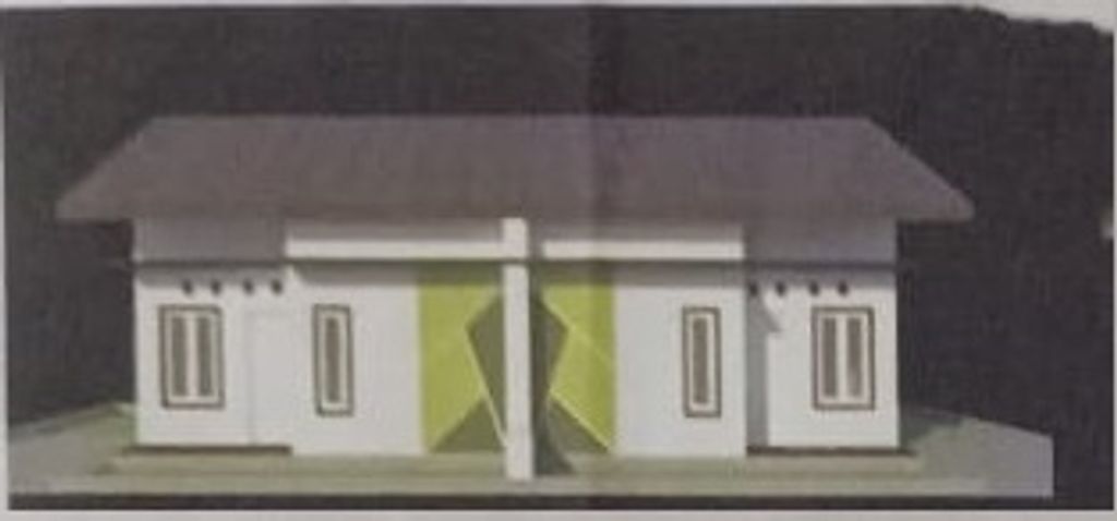 foto denah rumah tipe 36 perumahan GRAND AYSHILA 2