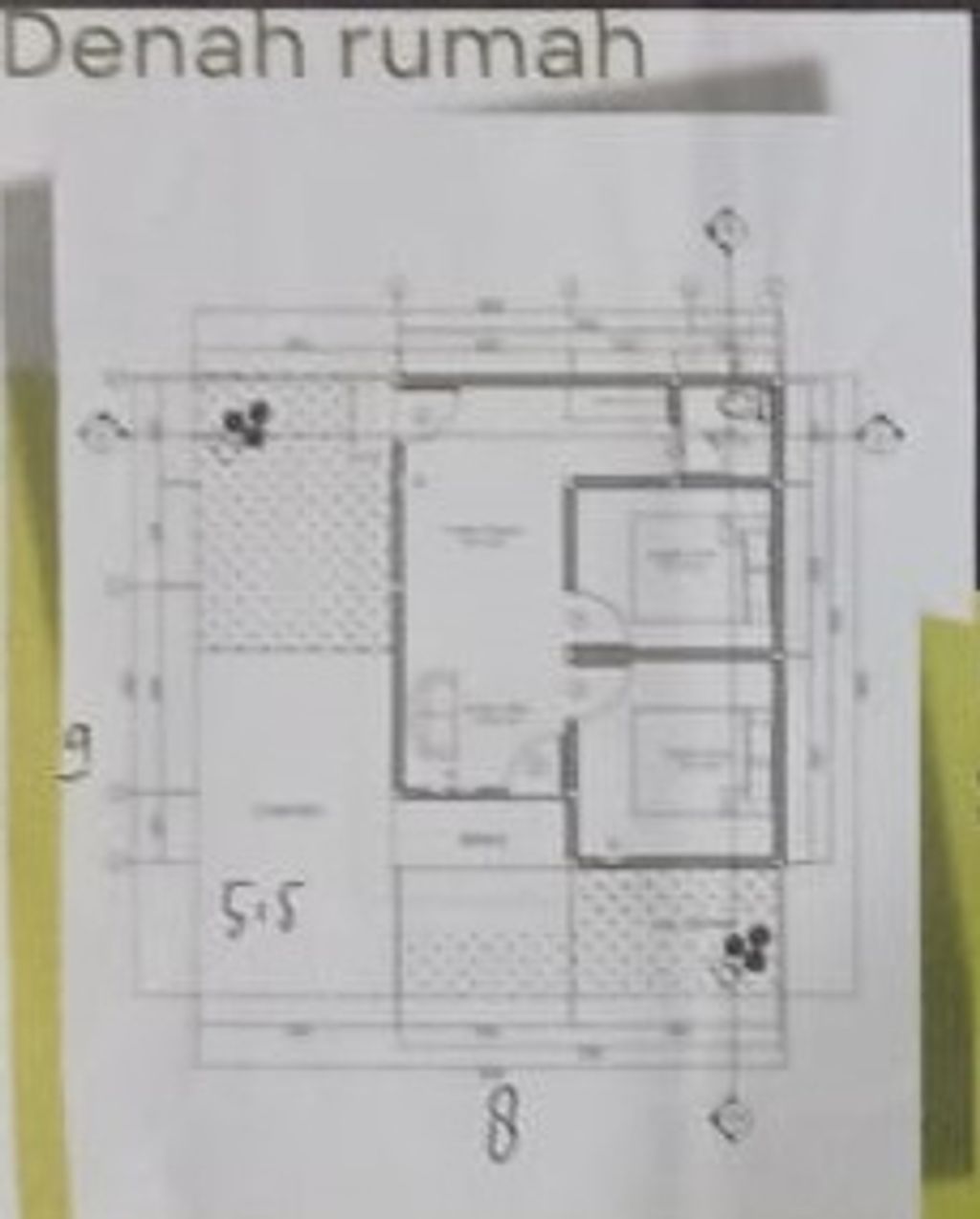 foto tampak rumah tipe 36 perumahan GRAND AYSHILA 2