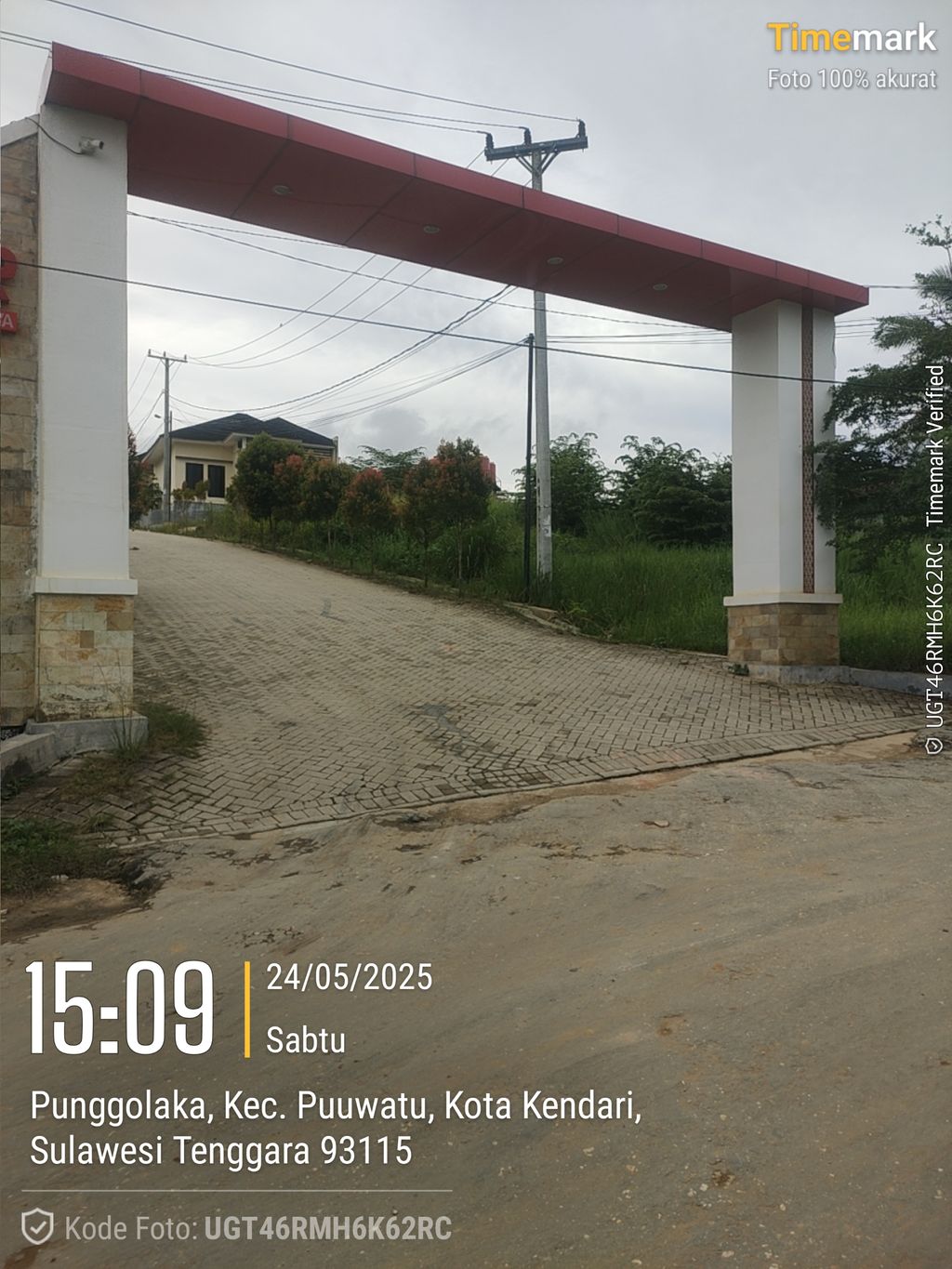 foto gerbang perumahan PERUMAHAN PERSEN CITY