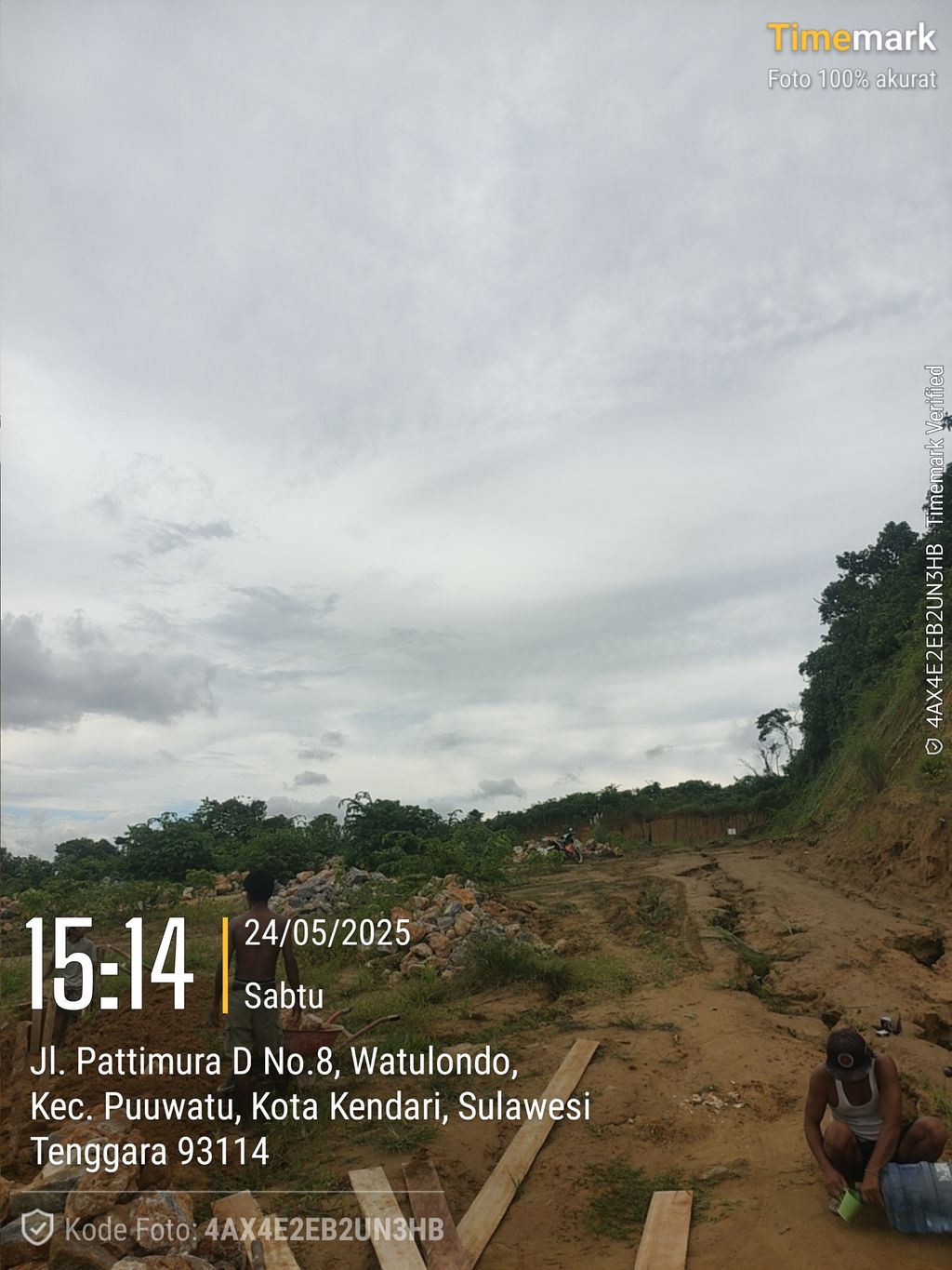 foto posisi tengah perumahan PERUMAHAN PERSEN CITY