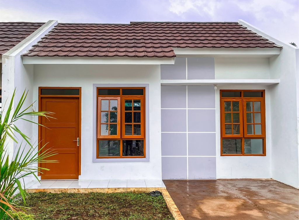 foto contoh rumah perumahan Baros Indah Residence
