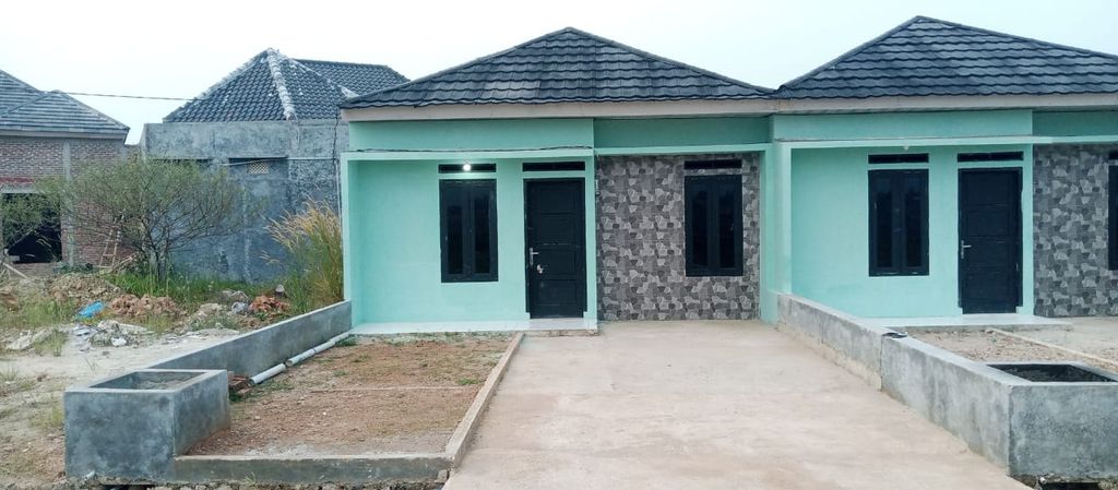 foto tampak rumah tipe 36 perumahan Perumahan AMORA