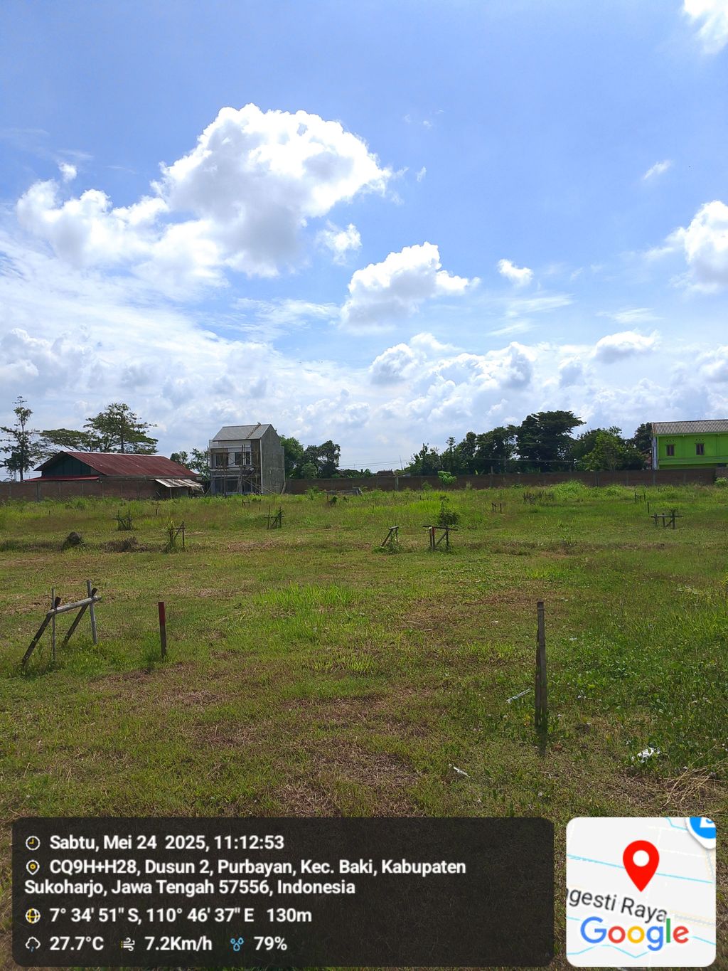 foto posisi tengah perumahan KALILA RESIDENCE
