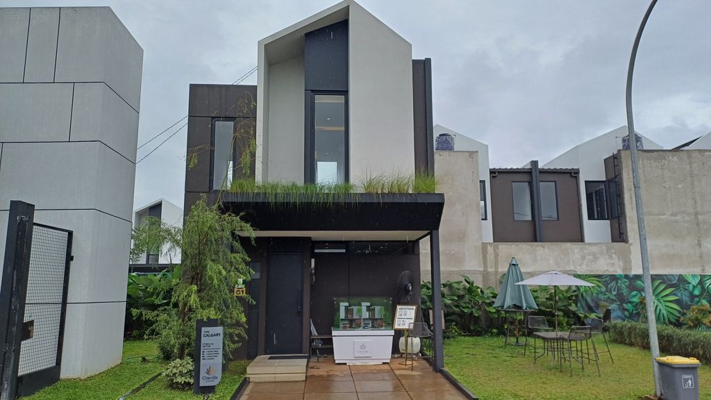foto contoh rumah perumahan CITAVILLE CIBUBUR