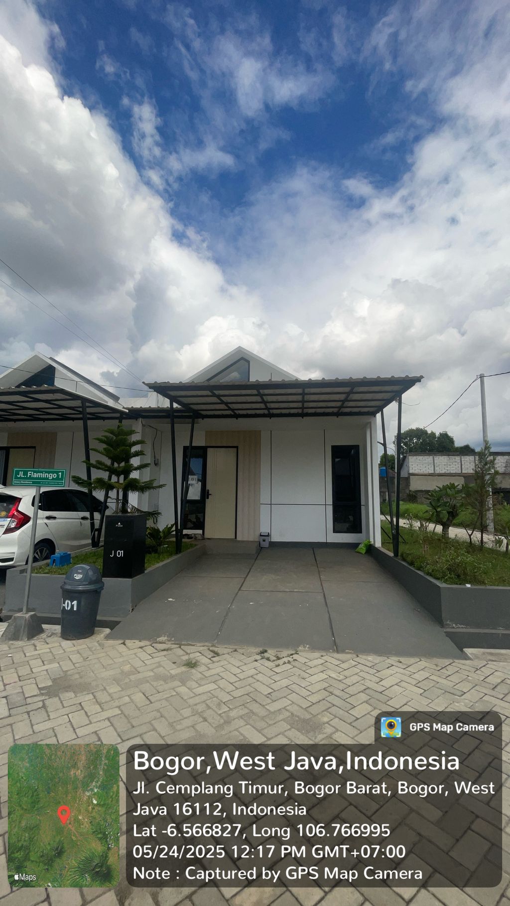 foto contoh rumah perumahan Aviary Residence