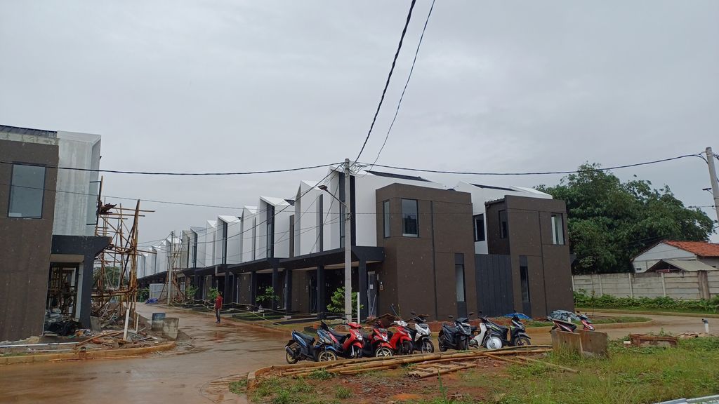 foto posisi tengah perumahan CITAVILLE CIBUBUR