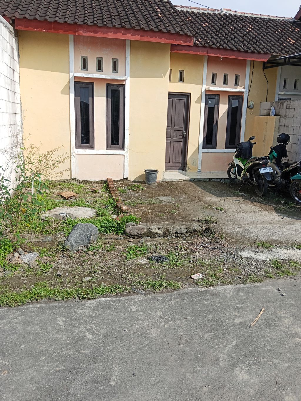 foto tampak rumah tipe 36/72 perumahan Pemalang Indah Regency 14