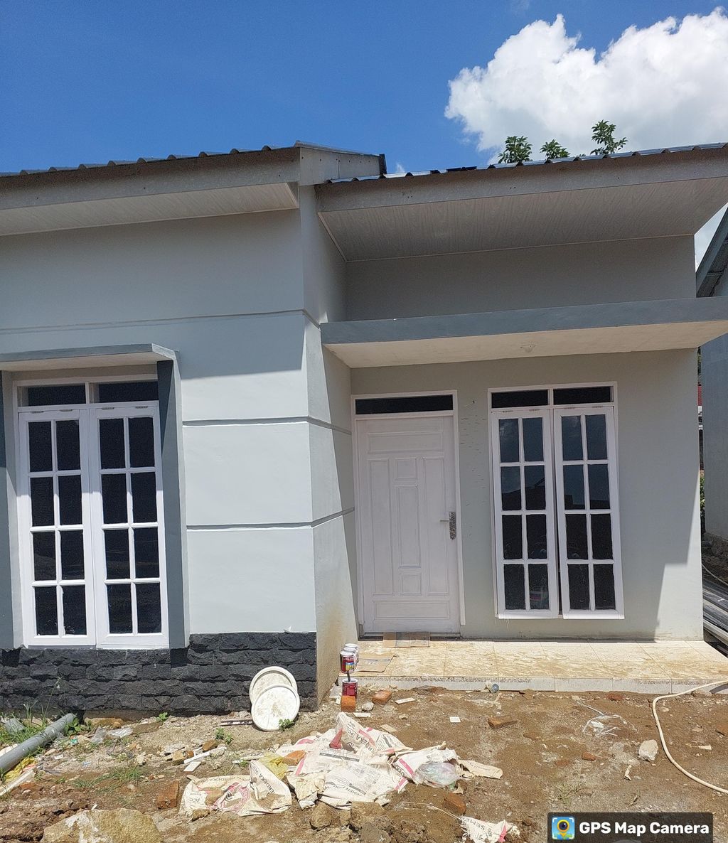 foto tampak rumah tipe 36 perumahan PERMATA HIJAU PERMAI 6