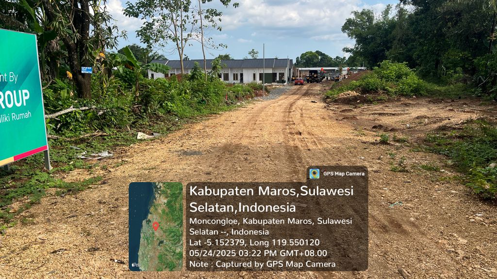 foto posisi tengah perumahan RACHITA ESTATE 6