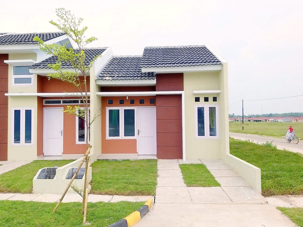 foto tampak rumah tipe SUBSIDI perumahan MANGUNJAYA LESTARI 2
