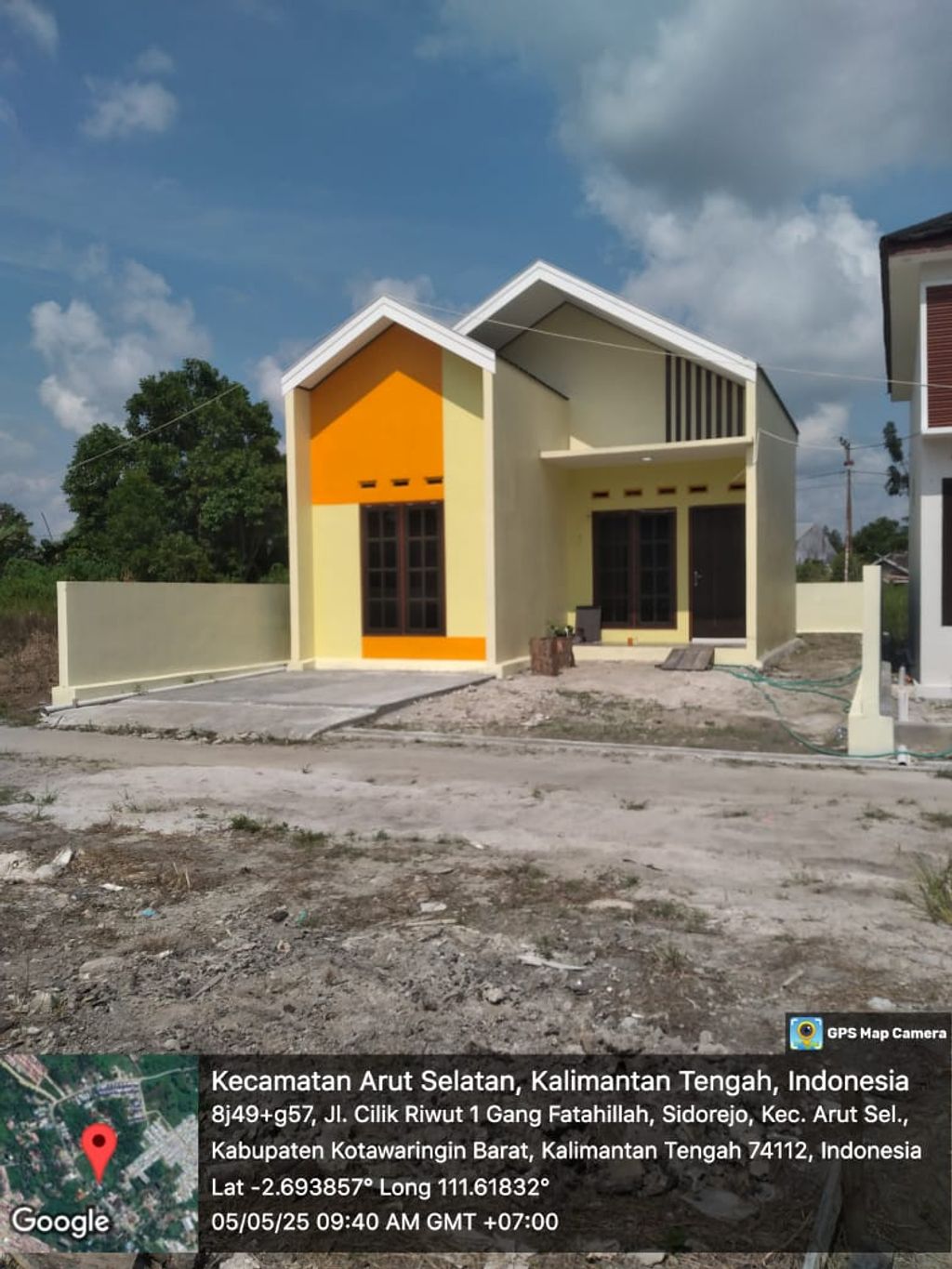 foto tampak rumah tipe 36+ perumahan GREEN HILLS