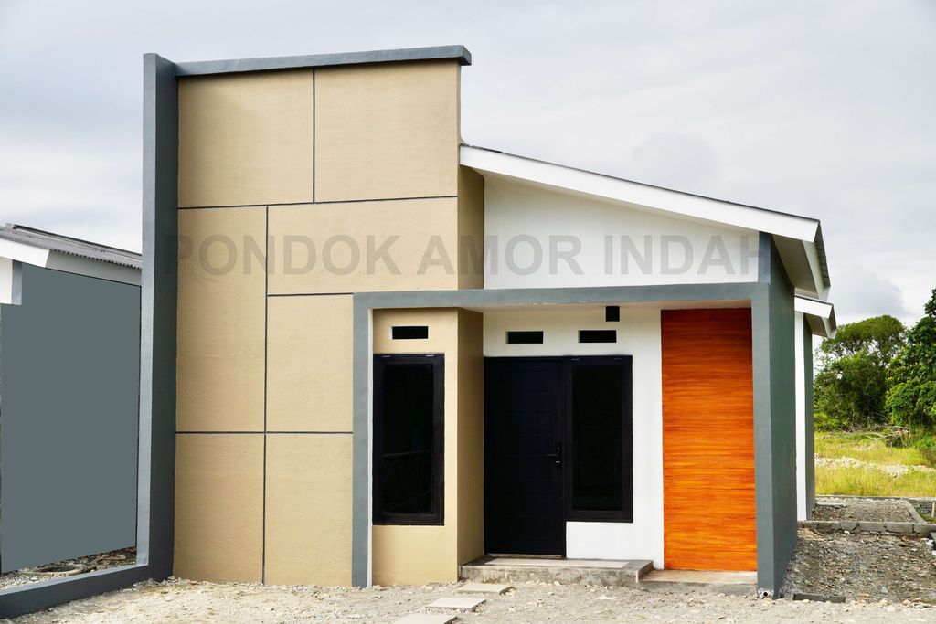 foto tampak rumah tipe T.36 PONDOK AMOR INDAH (SUBSIDI) perumahan Pondok Amor Indah