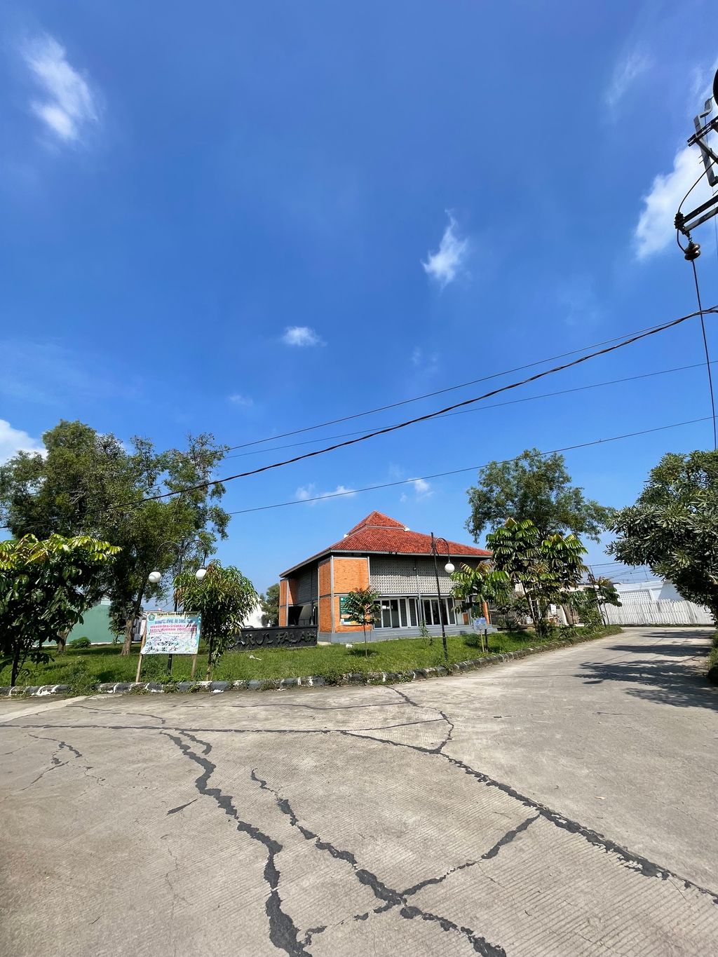 foto posisi tengah perumahan FORTUNA CAMPAKASARI TAHAP 5