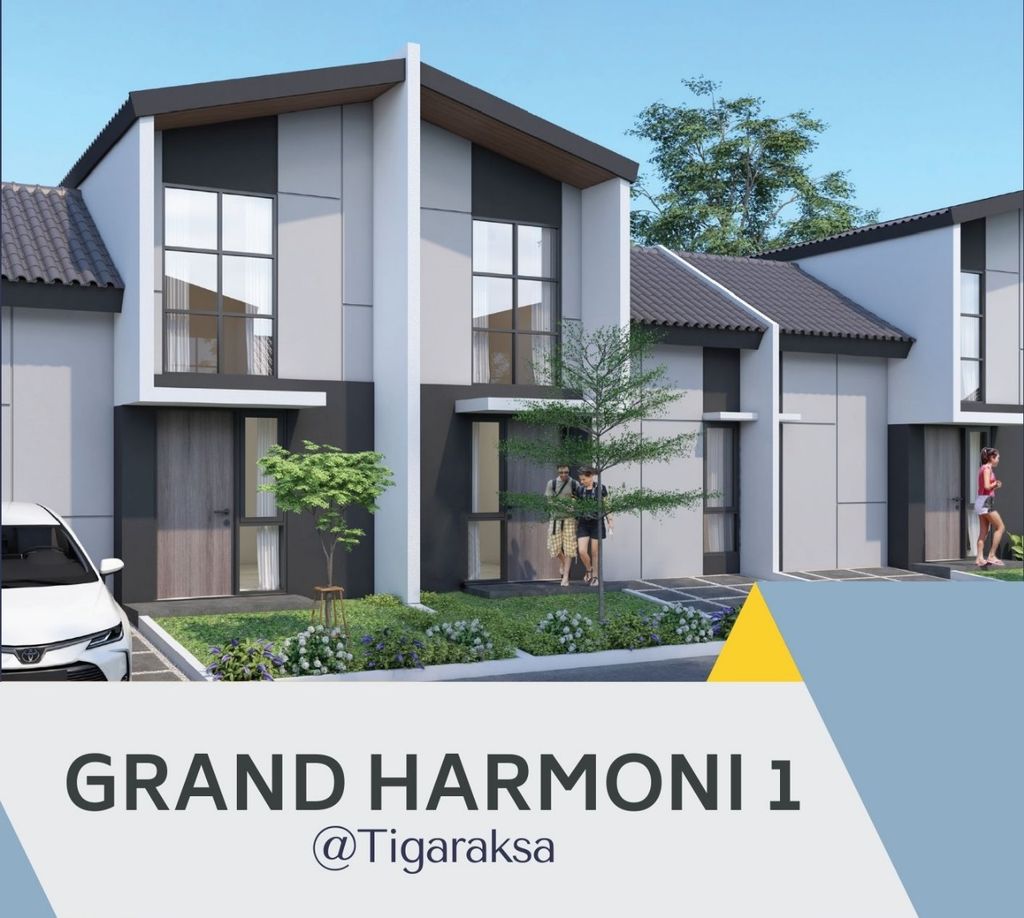 foto tampak rumah tipe Subsidi perumahan Grand Harmoni 1 Tigaraksa