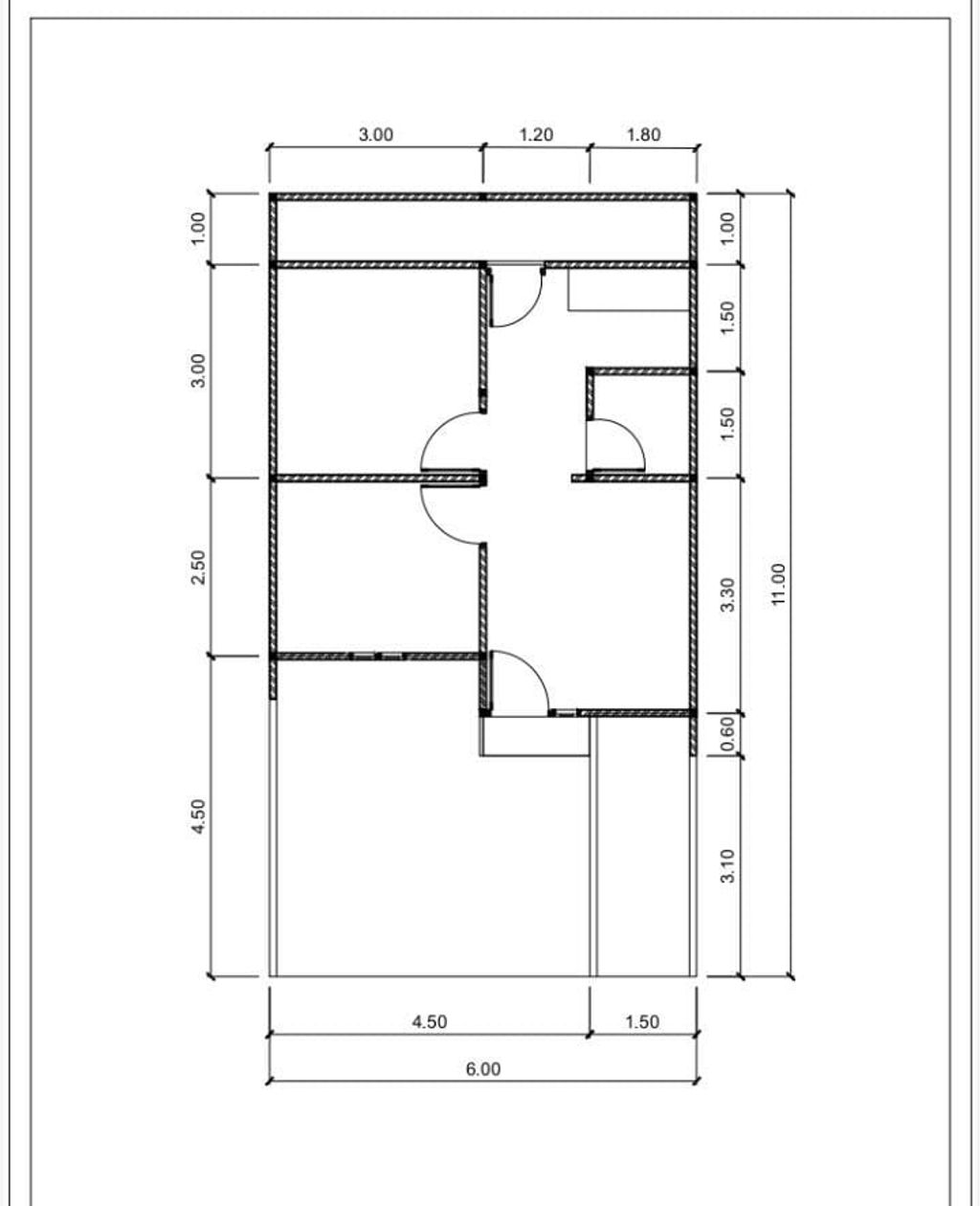 foto denah rumah tipe 40 perumahan GRAND RIZQI EFENDI RESIDENCE
