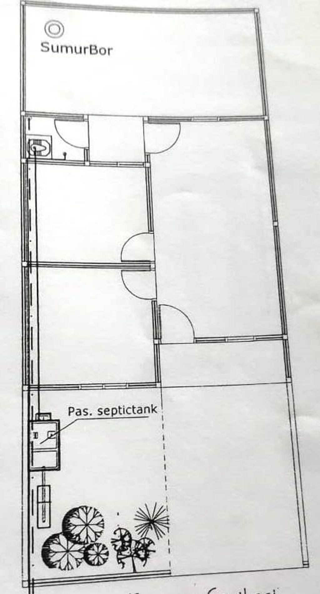 foto denah rumah tipe 36/78 perumahan RISKYNA PALLATEANG RESIDENCE