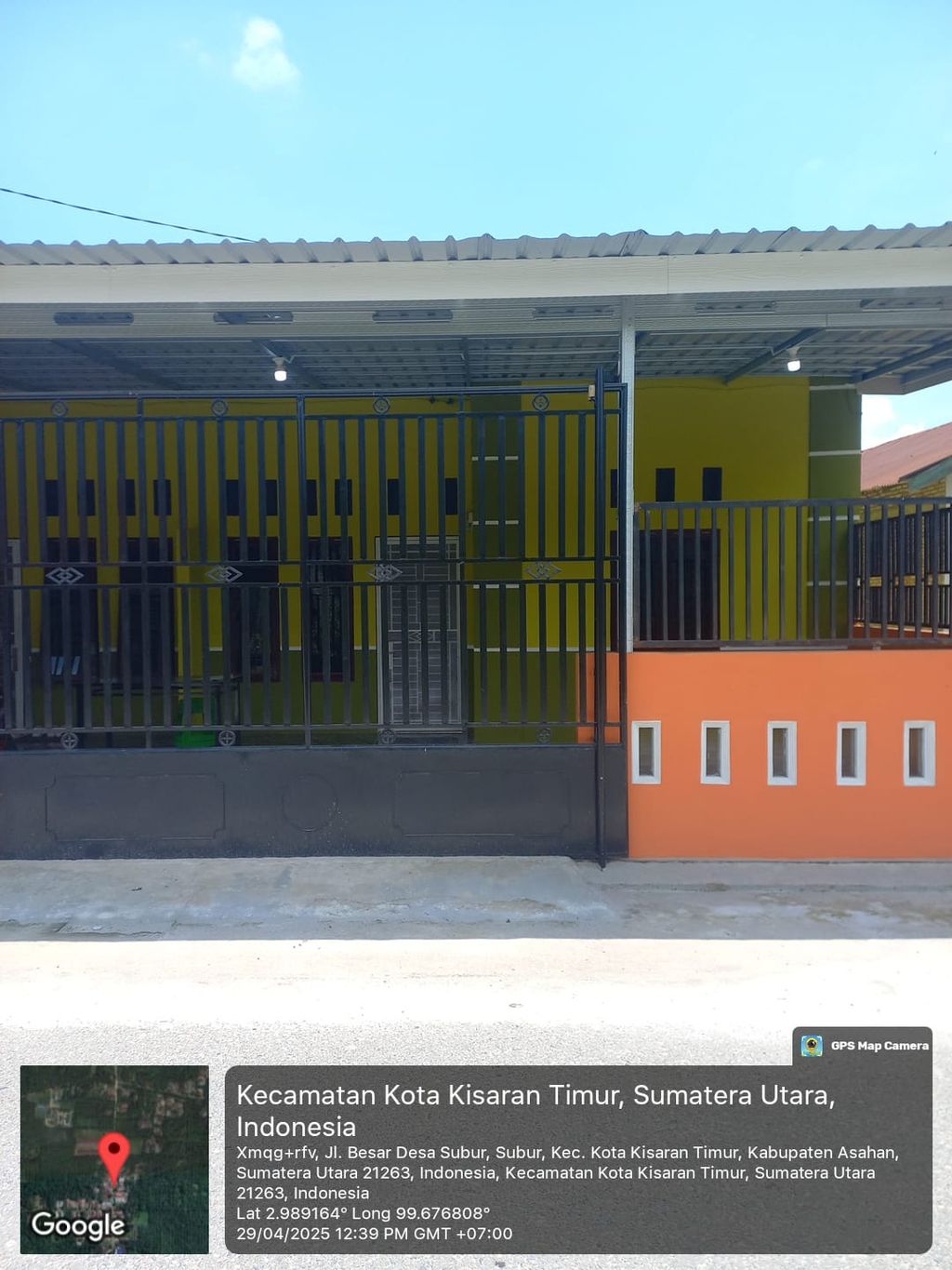 foto tampak rumah tipe 36 perumahan GRIYA KENCANA PERMAI 4