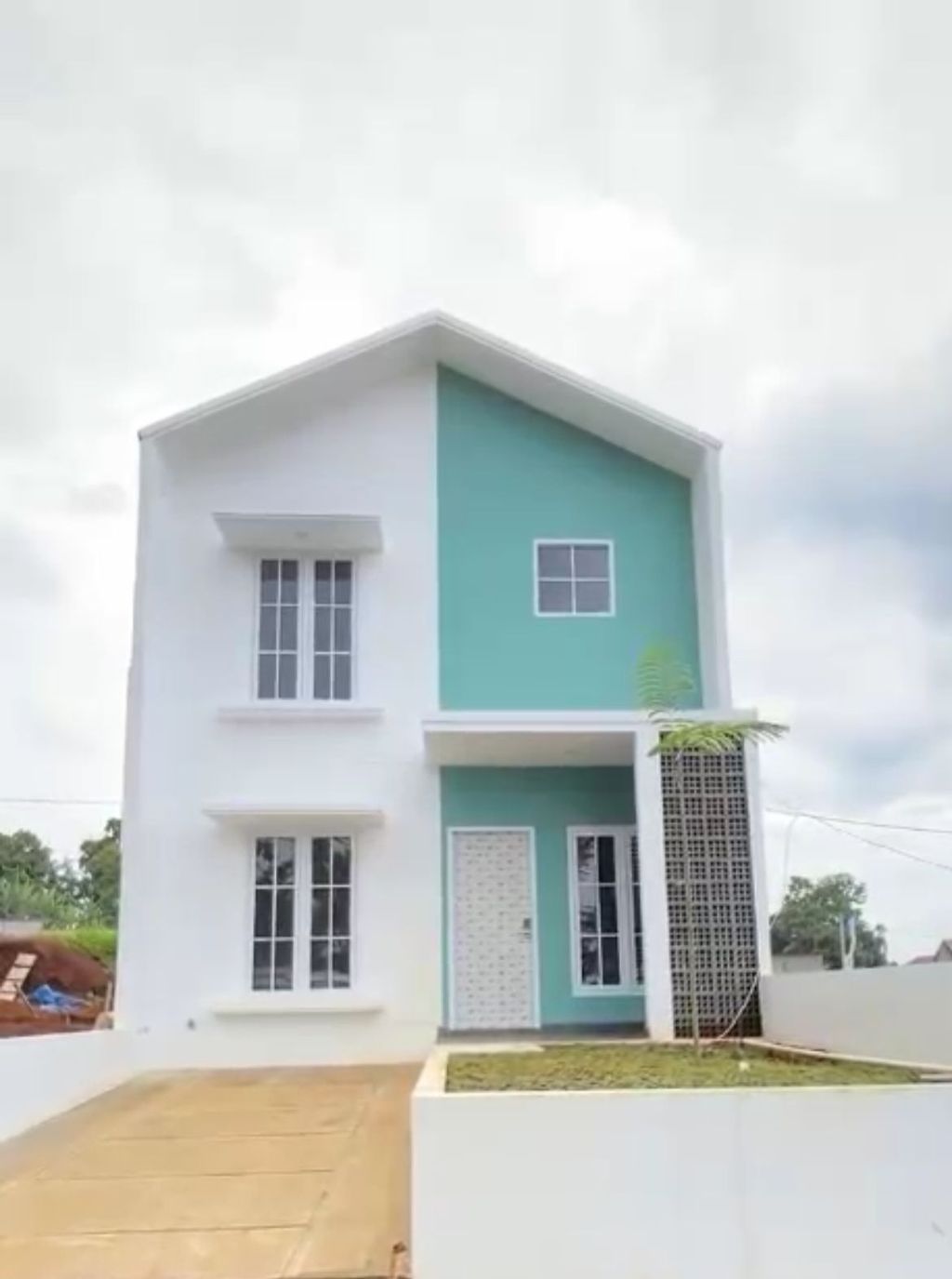 foto tampak rumah tipe 45/60 perumahan INA HOUSING 5