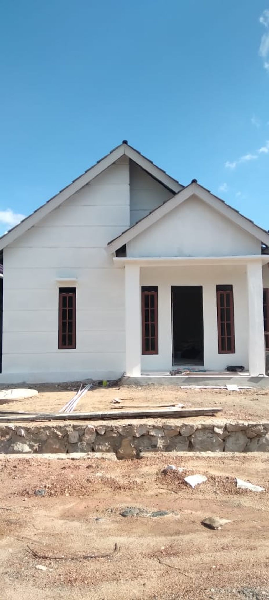 foto tampak rumah tipe 36 perumahan Berkat Pesona Rantau 2