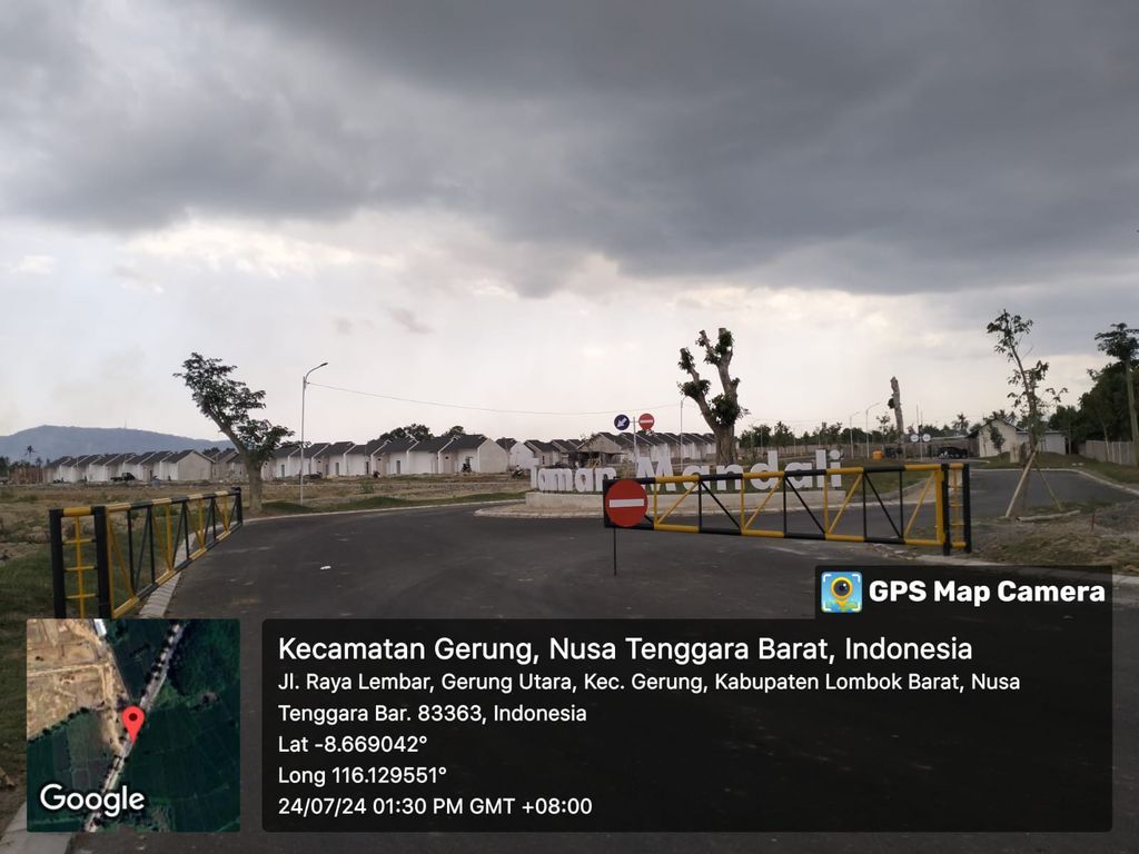 foto gerbang perumahan TAMAN MANDALI 4