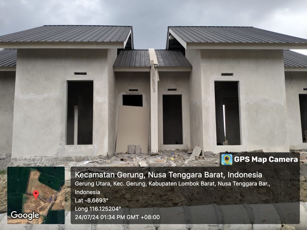 foto contoh rumah perumahan TAMAN MANDALI 4