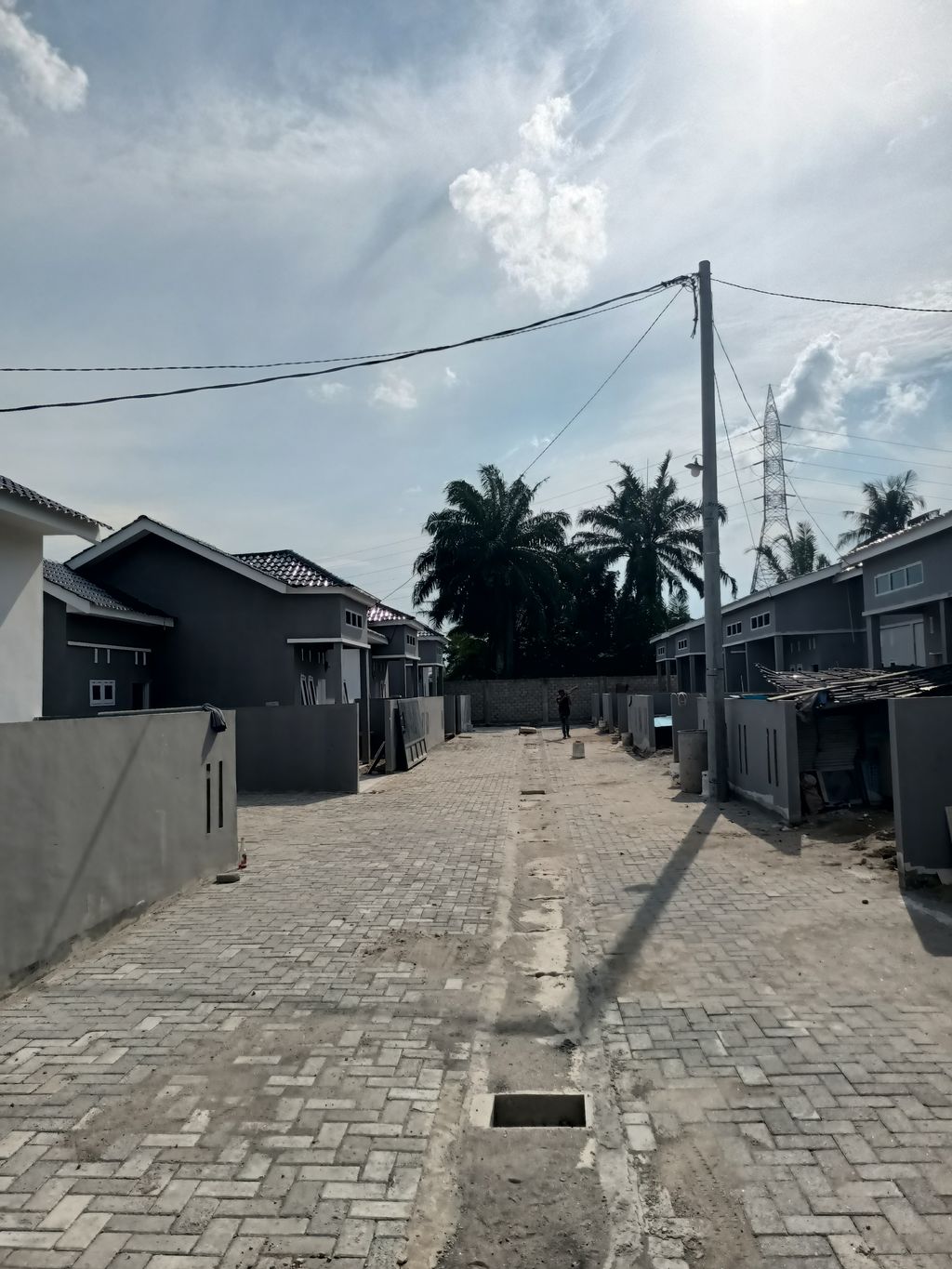 foto posisi tengah perumahan Angkasa Residence Tahap 2