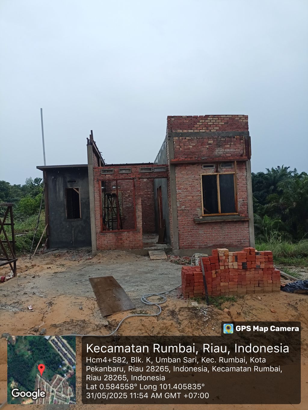 foto contoh rumah perumahan GRIYA HARMONI II