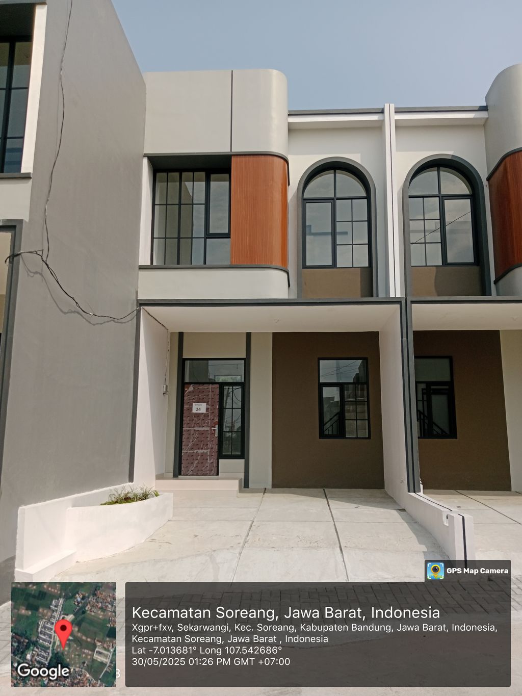 foto tampak rumah tipe 38 Compact (2 kamar) (532) perumahan Cluster Beverly