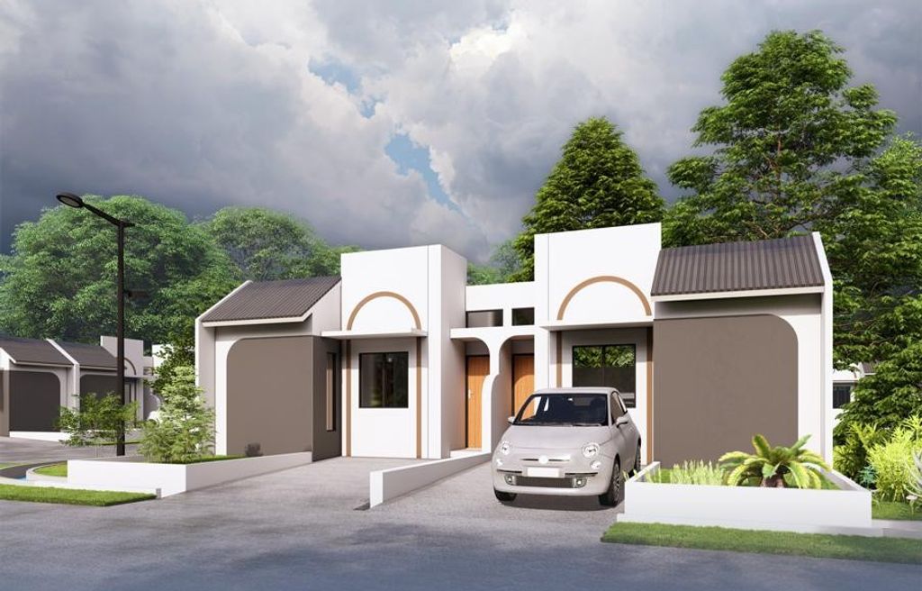 foto tampak rumah tipe 30/60 perumahan PESONA KALANGSURIA ( PESONA BARU II )