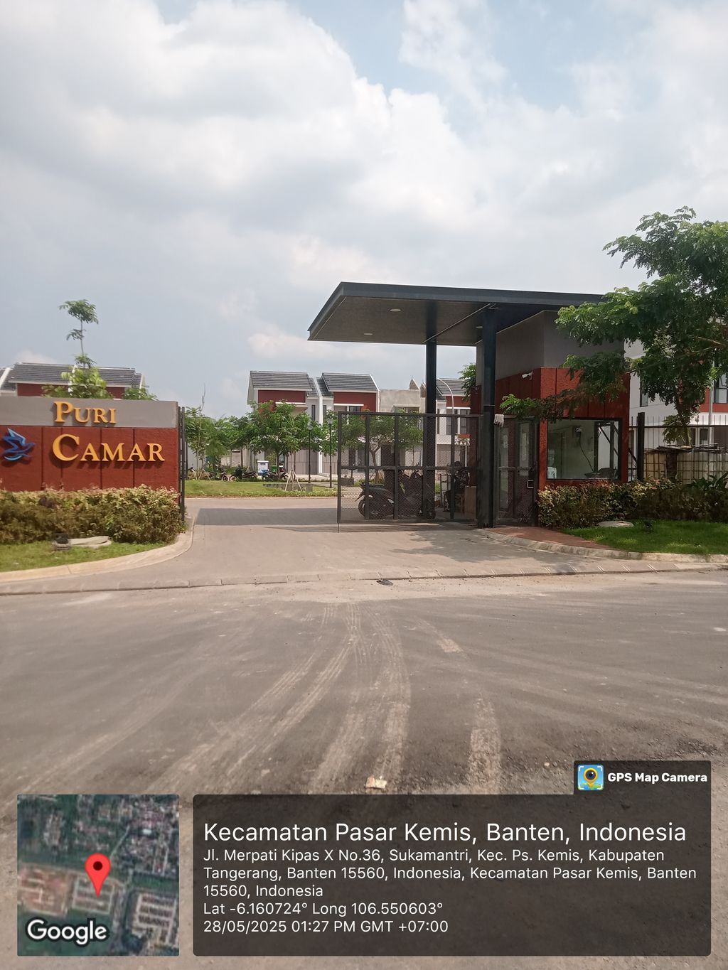 foto gerbang perumahan PURI JAYA 26