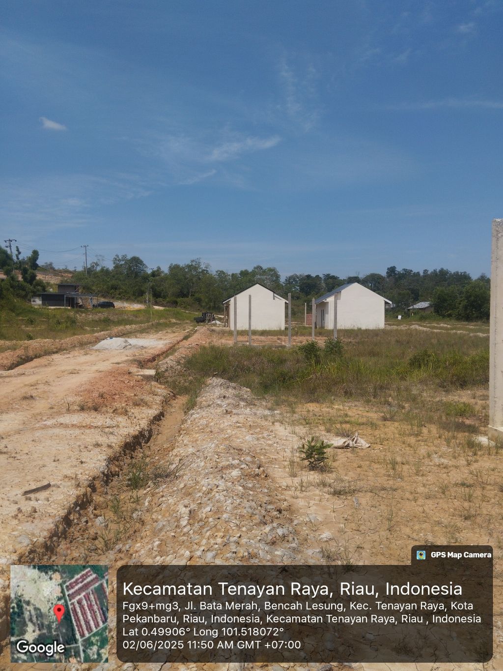 foto posisi tengah perumahan Cahaya Natural Residence 3