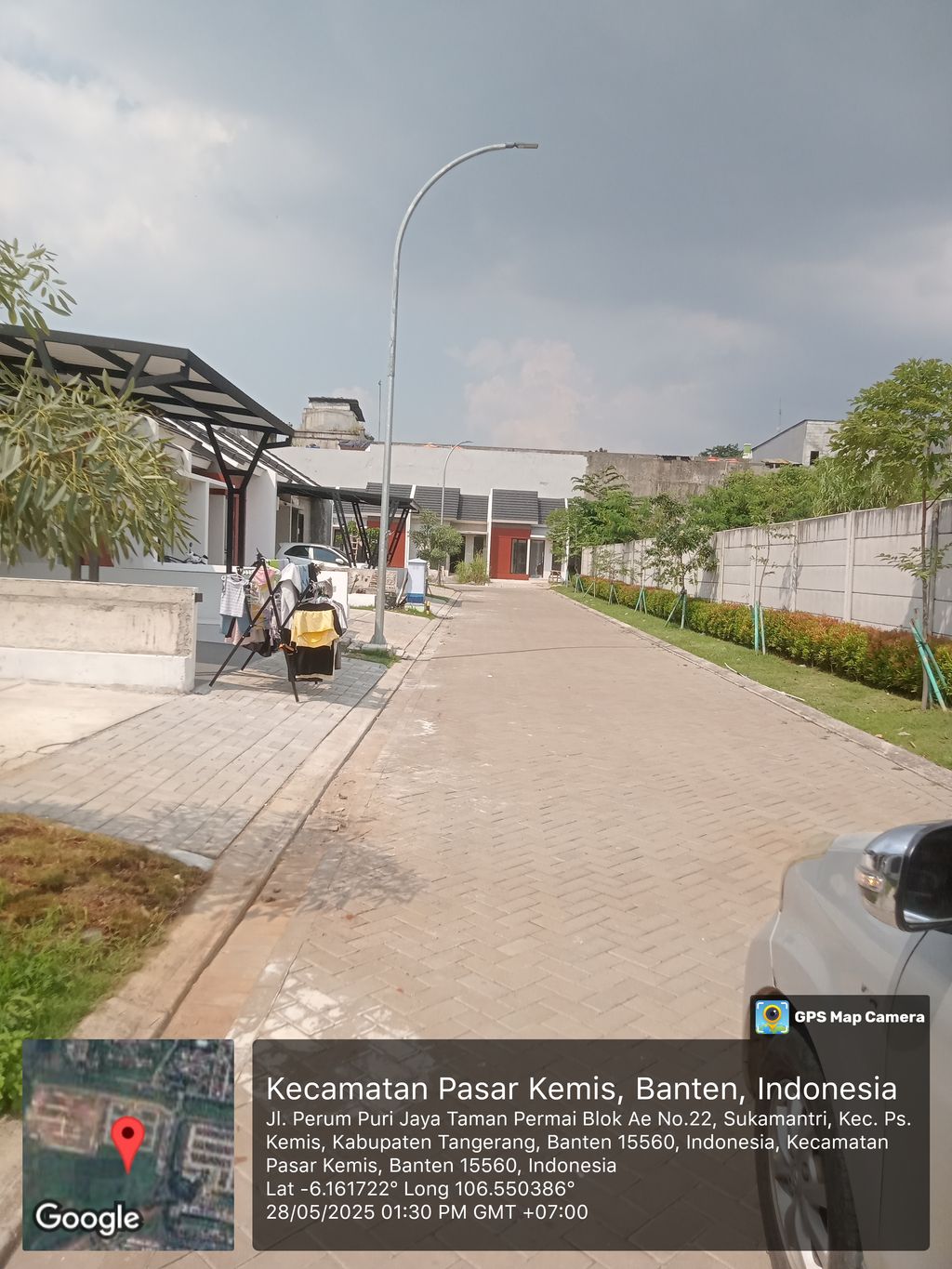 foto posisi tengah perumahan PURI JAYA 26