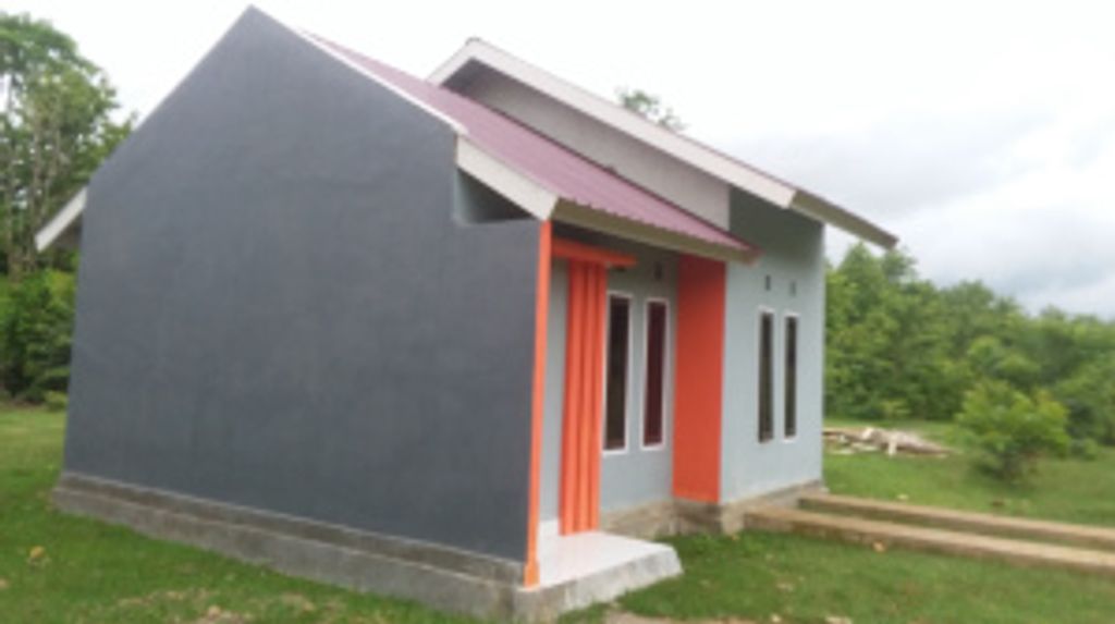 foto tampak rumah tipe NAINAWA 1 perumahan NAINAWA RESIDENCE