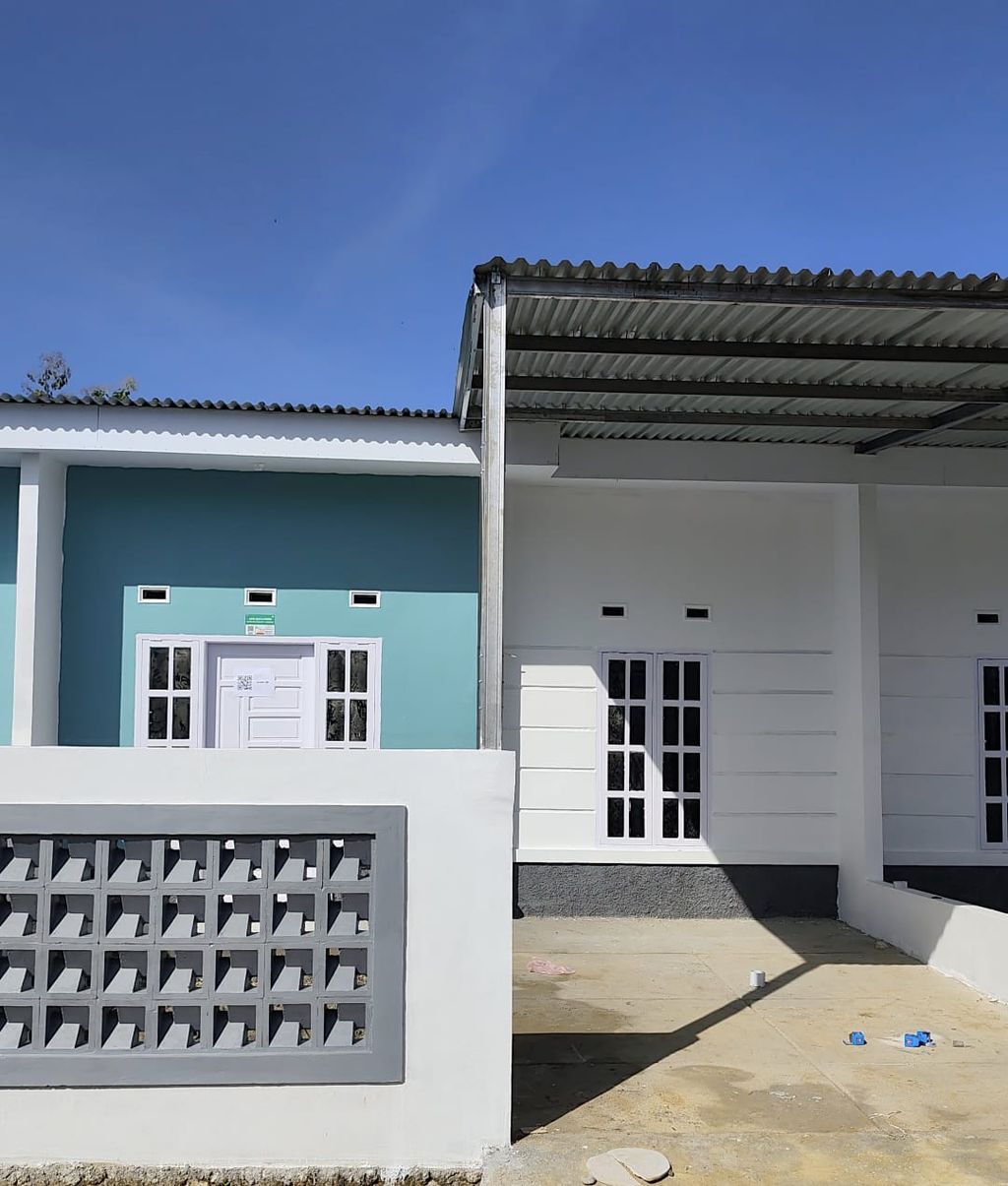 foto tampak rumah tipe 32/72 perumahan ASERA ESTATE TAHAP II