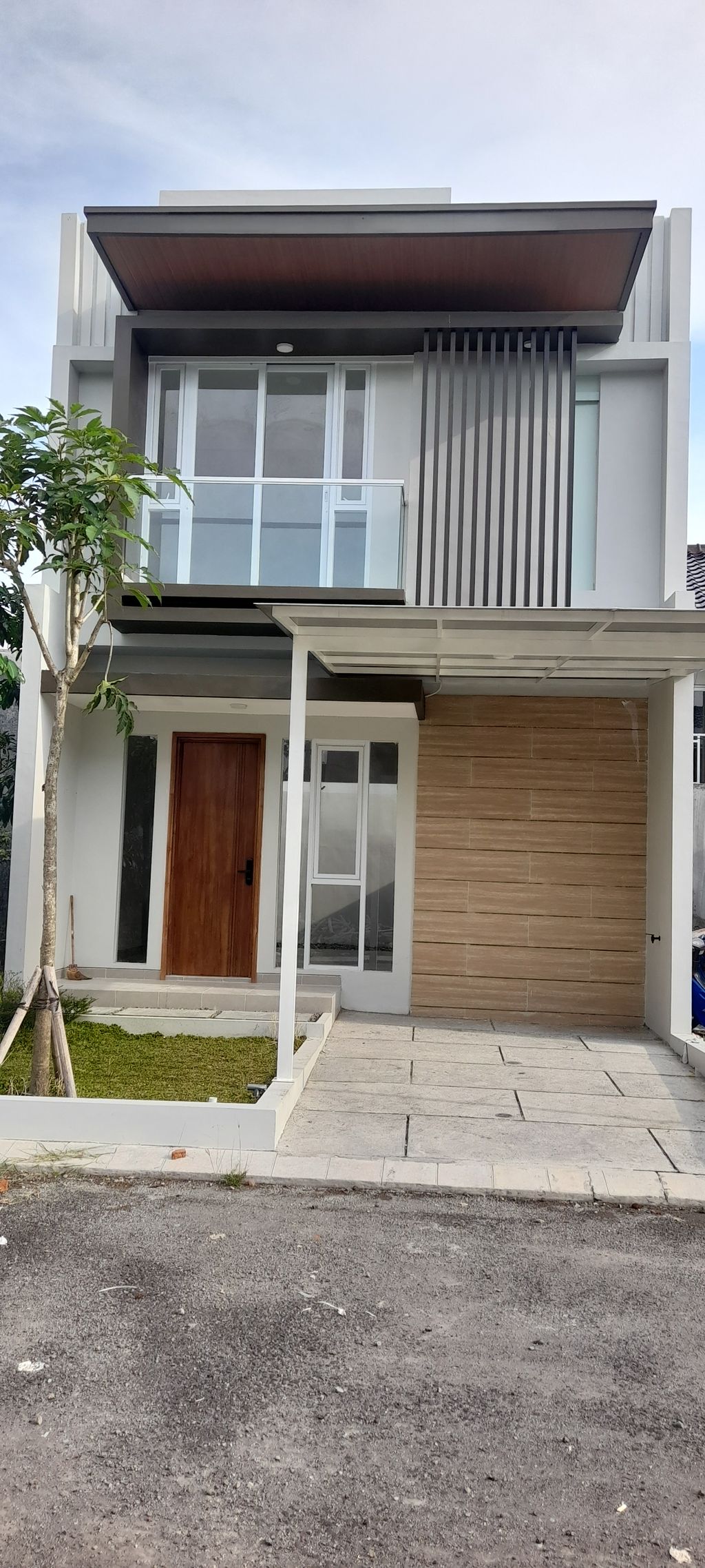 foto tampak rumah tipe luna perumahan PERUMAHAN PERMATA PARK VIEW 2