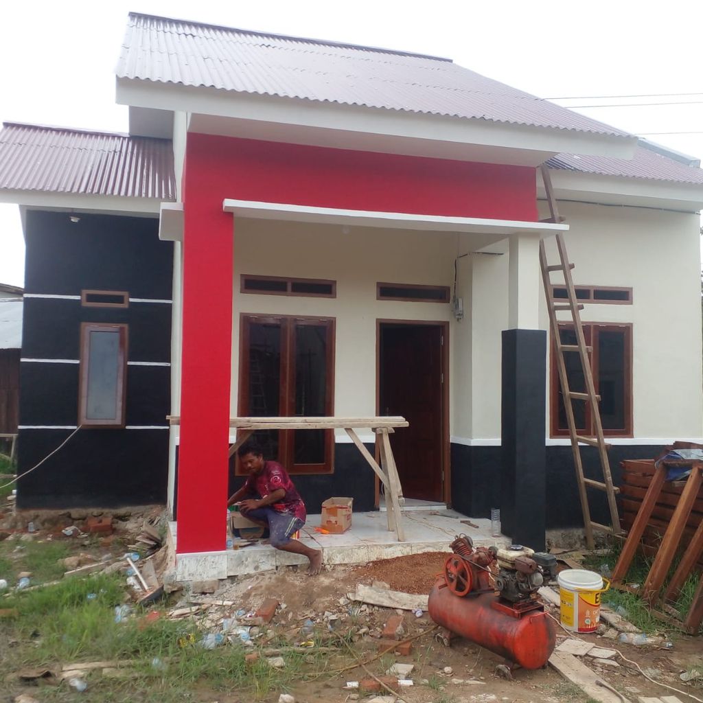 foto tampak rumah tipe SUBSIDI perumahan NAJAH LAND