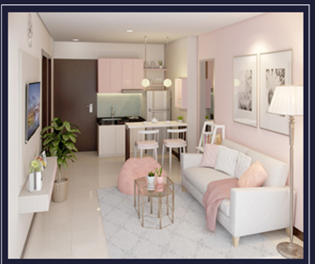 foto tampak rumah tipe KAMAR TIDUR A perumahan Metro Garden Apartment