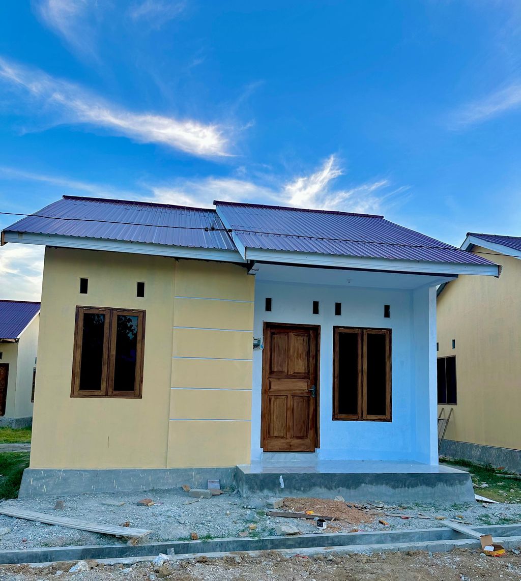 foto tampak rumah tipe 36 perumahan Perumahan Belle Olando Tahap 1
