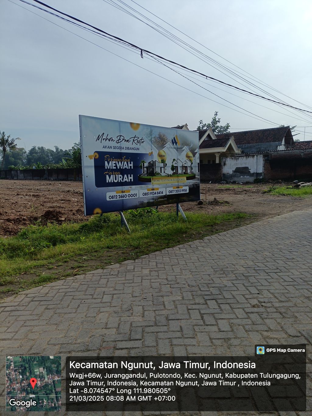 foto gerbang perumahan PERUMAHAN BUMI PLATINUM RESIDENCE