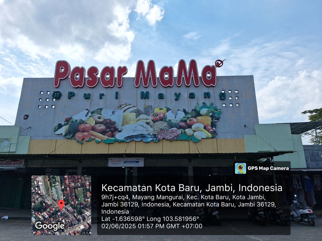 foto gerbang perumahan RUKO PASAR MAMA