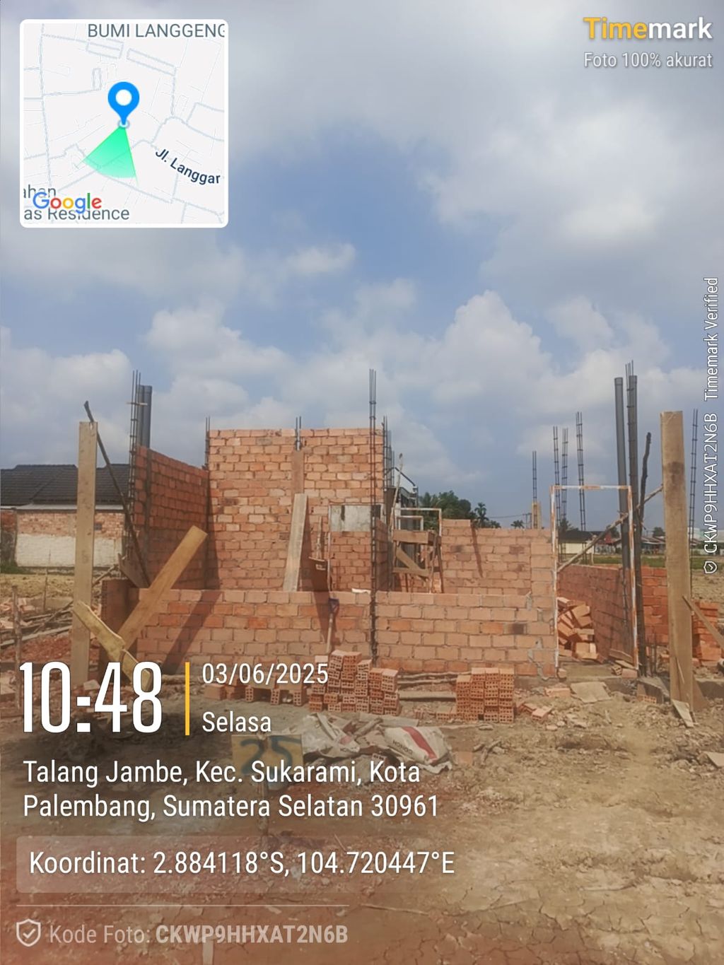 foto contoh rumah perumahan JAYA PARK RESIDENCE