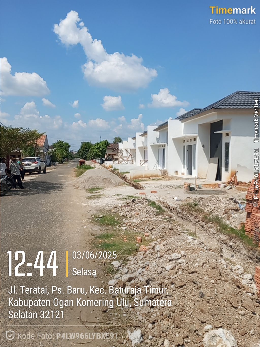 foto gerbang perumahan TIGA GAJAH RESIDENCE